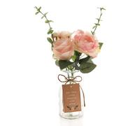 Love Story Flower in Jar with Tag Large