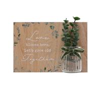 Love Story 'Grow Old' Jar Plaque