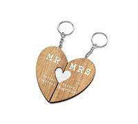 Love Story Mr And Mrs Keyrings - P71199