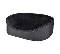 LOVE STORY, Newton Oval Basket Soft Inner 80 x 62 cm Anthracite