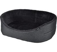 Love Story, Newton Oval Basket Soft Interior 60 x 43 cm Charcoal