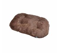 LOVE STORY Newton Reversible Snowflake Cushion 87 x 55 cm Chocolate