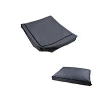 LOVE STORY Oxford Polyester Rectangle Cushion Cover 80 x 60 cm Mix and Match Anthracite