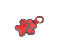 LOVE STORY Paw Shape Toy Oxford Fitness Sound 22 x 9 cm Red