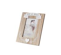 Widdop Love Story Mr & Mrs 4' x 6' Photo Frame