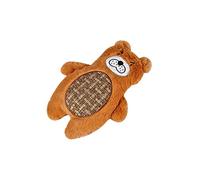 Love Story, Plush Toy Bear Sound Polyester 28 x 19 x H7 cm Les Sauvages Brown