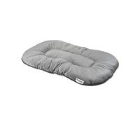 Love Story Polyester Corduroy Snowflake Cushion 87 x 55 x H5 cm Crafty Grey