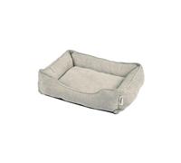 Love Story, Rectangular Velvet Basket Chenille Polyester, 65 x 50 x 18 cm, Linen Granite