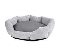 Love Story, Round Polyester Basket 45 x 35 x 13 cm Graphene Grey