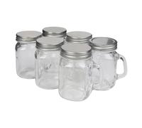 Love Story Set of 6 Vintage Mini Jars