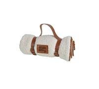 LOVE STORY Wooly Range Fleece Blanket for Pets - White - L 70 x L 50 cm