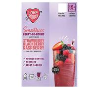 Love Struck Berry-Go-Round Strawberry Blackberry Raspberry Smoothies 15 x 140g | Case of 1