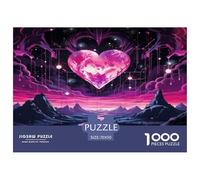 Love Sunset 1000 Pieces Premium Jigsaw Age 14+ for Adults Cool Collage Effect, Fun Details, Educational, Challenging 70x50cm/1000pcs