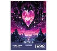 Love Sunset Jigsaw Puzzles Puzzle for Adults Kids. 1000 Piece Impossible Challenge Toy Educational Games Home Decoration for Educational Games Gifts 38x26cm/1000pcs