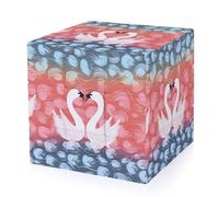 Love Swan and Heart Shape Magic Cube,The Original 3x3 Cube,Speed Cube Problem-Solving Brain Teaser,Easy Turning Sensory Puzzle Toy,Sensory Stress Relief Form Fidget Toys