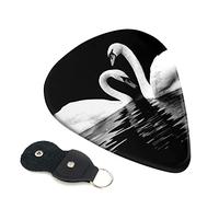 Love Swans Couple Printed Guitar pick Guitar Plectrums for Acoustic Guitar Electric Guitar Bass Guitar - Guitar Accessories - 6 Pack 0.96mm
