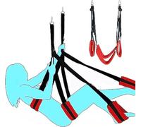 Love Swing Sex Toy for Couples Adults BDSM Swing Seat Indoor for Free Standing Swings for Adults Bondage Set SM Sex Toys Flirt for Bedroom Extreme Love Play Fetish Cosplay for 80kg