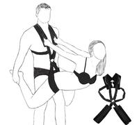 Love Swing Sex Toys for Couples Adults BDSM Sex Swing Sling Sex Swing with Soft Upholstery Bondage Swing You without Other Tools Easy to Adjust