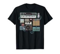 Love Synthesizer Love Drum Machine Gift Design Idea T-Shirt