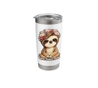 Love Takes Time Sloth Lover Stainless Steel Insulated Tumbler