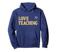 LOVE TEACHING HEART TEACHER Pullover Hoodie