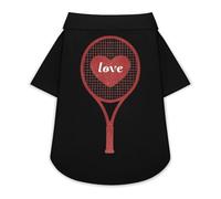 Love Tennis Cute Pet T-Shirts Dog Shirt Clothes Funny Beach Pullover Cat Sweatshirt For Small Pets 3XL