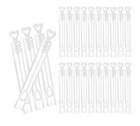 Love Test Tube Bubbles - Heart Design, Easy-to-Use, Cute Keepsake | Wedding Supplies for Parties, Engagement, Bridal Shower, Valentine Celebration, Birthday Party, Romantic Gathering, Event Decoration