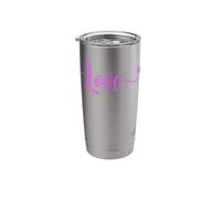 Love Text Heart | Authentic Italian dolceSenso Brand Stainless Steel Insulated Tumbler