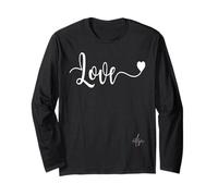 Love Text Written on It | Authentic Italian dolceSenso Brand Long Sleeve T-Shirt