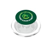 Love the Earth And Each Other Environmental Activist PopSockets PopGrip for MagSafe