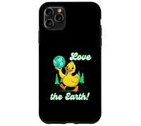 Love the Earth Cruise Duck Earth Day 2026 Globe Eco Friendly Case for iPhone 11 Pro Max