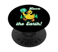 Love the Earth Cruise Duck Earth Day 2026 Globe Eco Friendly PopSockets Adhesive PopGrip