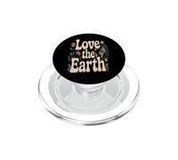Love The Earth Love Our Green Planet - Eco Warrior Statement PopSockets PopGrip for MagSafe