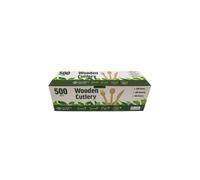 Love The Earth Wooden Cutlery Variety, 500 Pack