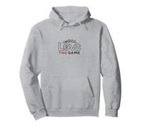 Love The Game: Sports Passion Multi-Sport Pullover Hoodie, Adult Unisex, Heather Grey, XXL