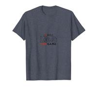 Love The Game: Sports Passion Multi-Sport T-Shirt, Men, Heather Blue, 4XL