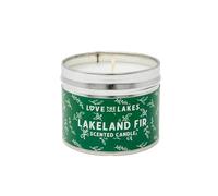 Love the Lakes Lakeland Fir Fragranced Candle Tin - evocative of a Walk Through a Beautiful Lakeland Pine Forest - 2 Sizes (Medium)