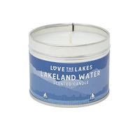Love the Lakes Lakeland Water Fragranced Candle Tin - 3 Sizes with Sea Salt Fragrance (Medium)