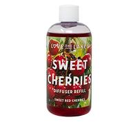 Love the Lakes Sweet Cherries Reed Diffuser Refill 200ml | Juicy cherry, raspberry, pear & vanilla fragrance | 200ml diffuser refill | made in the Lake District