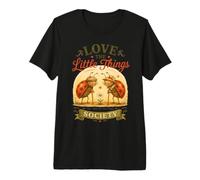Love the Little Things Cute Ladybug Cottagecore Nature Premium T-Shirt