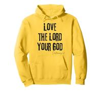 Love the Lord your God Deuteronomy 6:5 Bible Faith Pullover Hoodie