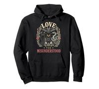 Love The Misunderstood Cat Snake Bat Spider Pullover Hoodie