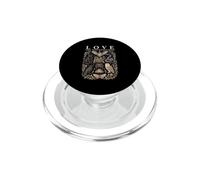 Love The Misunderstood Cat Snake Owl Bat Frog Spider PopSockets PopGrip for MagSafe