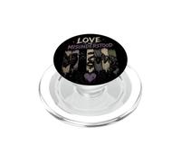 Love The Misunderstood Snake Spider Moth Frog Bat Raven Cat PopSockets PopGrip for MagSafe