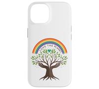 Love The Planet Tree of Peace Rainbow Earth Day Eco Nature Case for iPhone 14