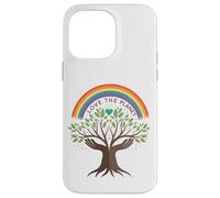 Love The Planet Tree of Peace Rainbow Earth Day Eco Nature Case for iPhone 14 Pro Max