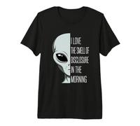 Love The Smell of Disclosure Funny Alien Pun Premium T-Shirt
