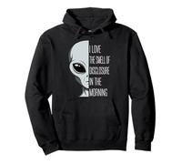 Love The Smell Of Disclosure Funny Alien Pun Pullover Hoodie