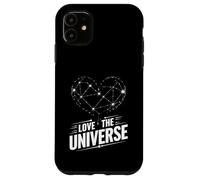 Love The Universe Constellation Heart Space Cosmos Case for iPhone 11