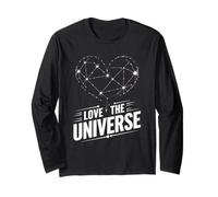 Love The Universe Constellation Heart Space Cosmos Long Sleeve T-Shirt